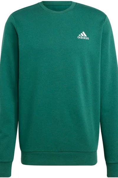 Pánská mikina adidas Essentials Fleece zelená