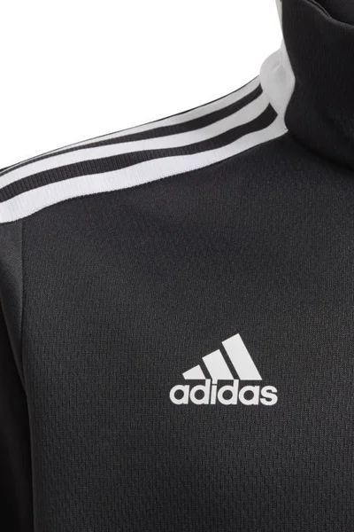 Černá juniorská mikina Adidas Tiro 21 Warm Jr GM7366