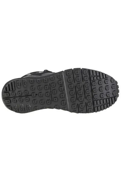 Černé pánské boty Under Armour Micro G Valsetz Zip Mid M 3023747-001