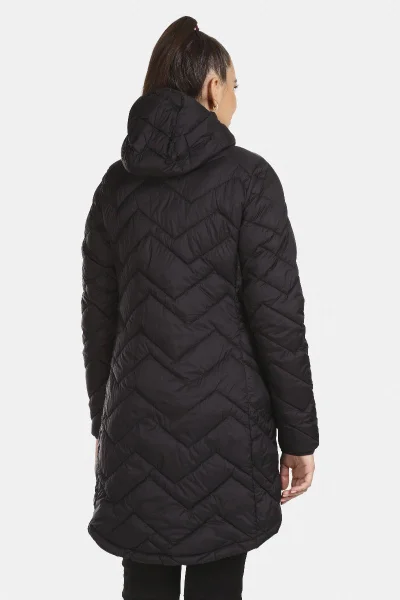 Černý zimní kabát LEILA-W Kilpi