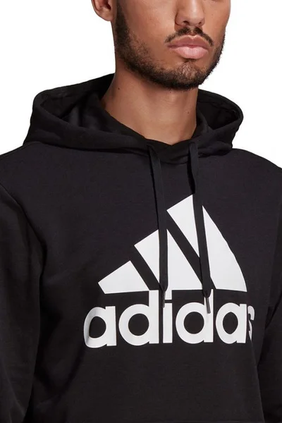 Adidas Pánská Mikina Essentials Hoodie Černá