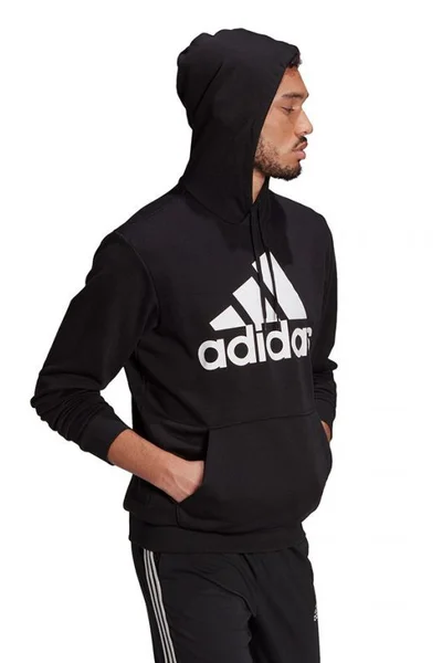 Adidas Pánská Mikina Essentials Hoodie Černá