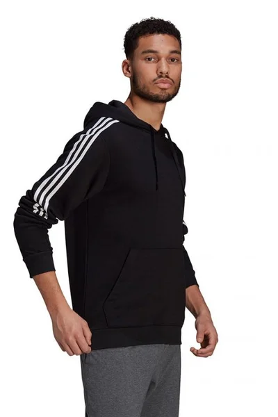 Adidas Pánská Mikina Essentials Hoodie Black