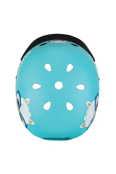 Bezpečná dětská helma s LED světlem - Globber Lights