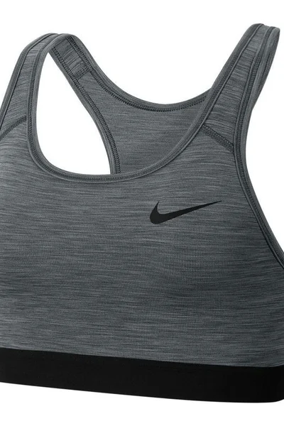 Sportovní podprsenka Nike DryFit Swoosh bez vycpávek