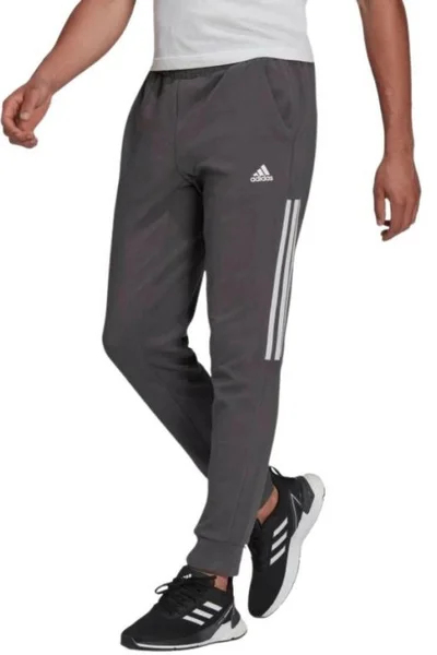 Sportovní kalhoty Adidas Aeroready Motion Grafit Pánské