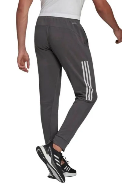 Sportovní kalhoty Adidas Aeroready Motion Grafit Pánské