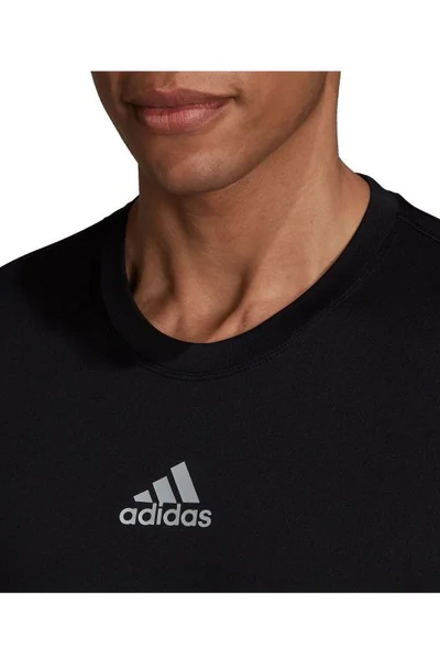 Černé pánské termo tričko Adidas TechFit Warm M H23120