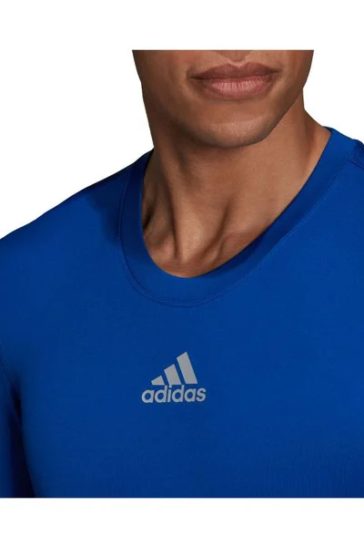 Modré pánské termo tričko Adidas TechFit Warm M H23127