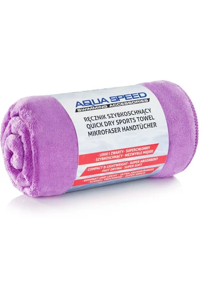 Aqua-Speed Unisex Sportovní Ručník Fialový