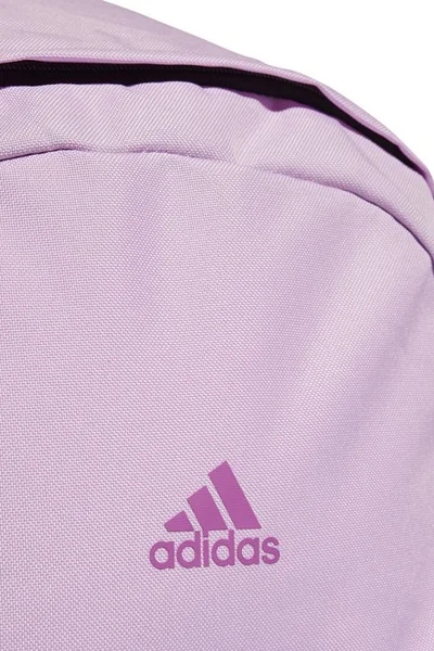 Adidas fialový sportovní batoh s 3 pruhy