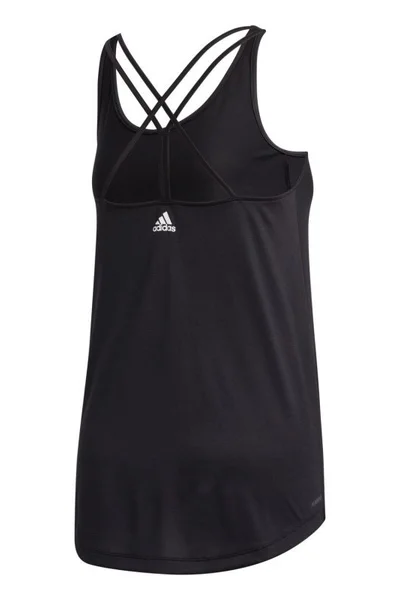 Černé dámské tílko Adidas Tunic Tank W FT3090