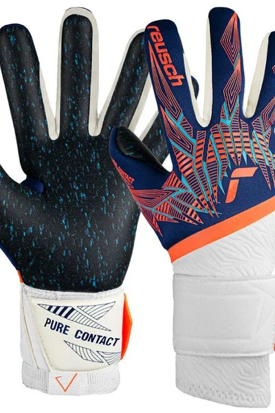 Brankářské rukavice Reusch Pure Contact Fusion GripTech Modré