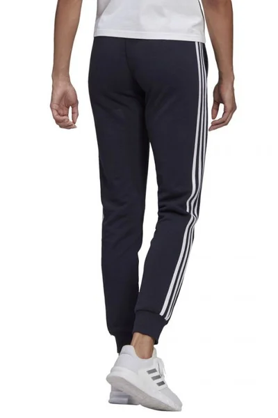 Dámské tepláky adidas Essentials Slim Tapered tmavě modré