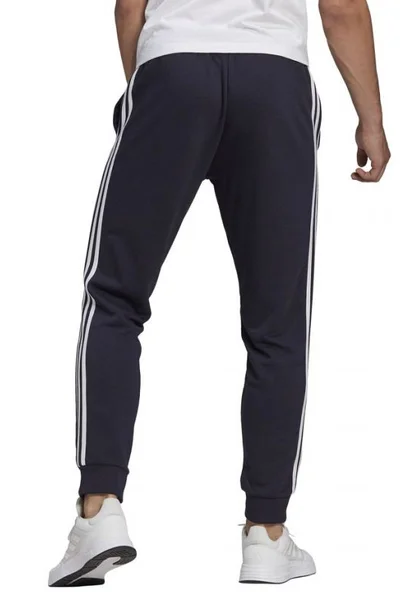 Sportovní kalhoty adidas Tapered Cuff 3 Stripes M pánské