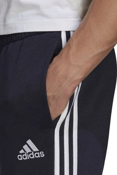 Sportovní kalhoty adidas Tapered Cuff 3 Stripes M pánské