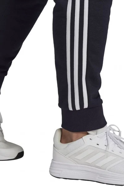 Sportovní kalhoty adidas Tapered Cuff 3 Stripes M pánské