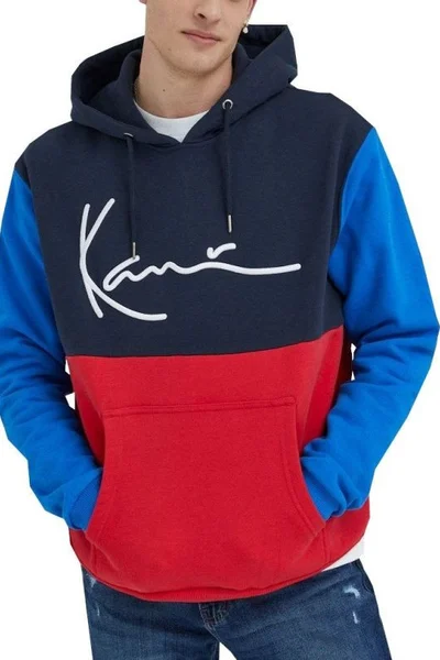 Karl Kani Signature Block Hoodie Pánská Mikina – barevná