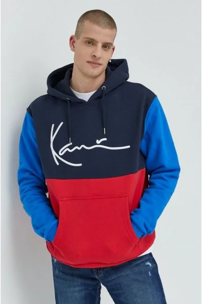 Karl Kani Signature Block Hoodie Pánská Mikina – barevná