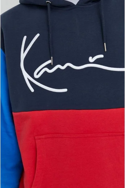 Karl Kani Signature Block Hoodie Pánská Mikina – barevná