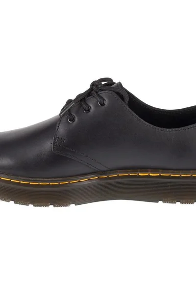 Dr. Martens Thurston LO M - černé kožené pánské tenisky Dr Martens