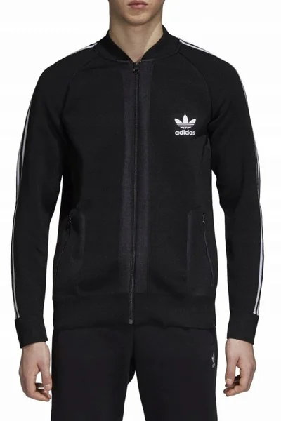 Sportovní pánská mikina adidas Originals BF Knit černá