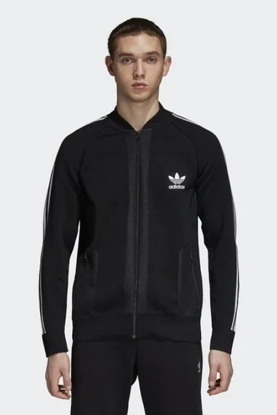 Sportovní pánská mikina adidas Originals BF Knit černá