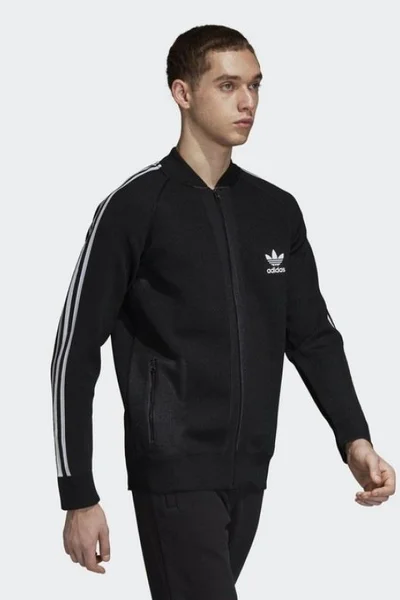 Sportovní pánská mikina adidas Originals BF Knit černá