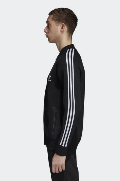 Sportovní pánská mikina adidas Originals BF Knit černá