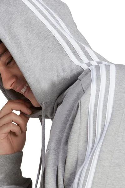 Pánská  mikina Adidas Essentials French Terry 3-Stripes Hoodie