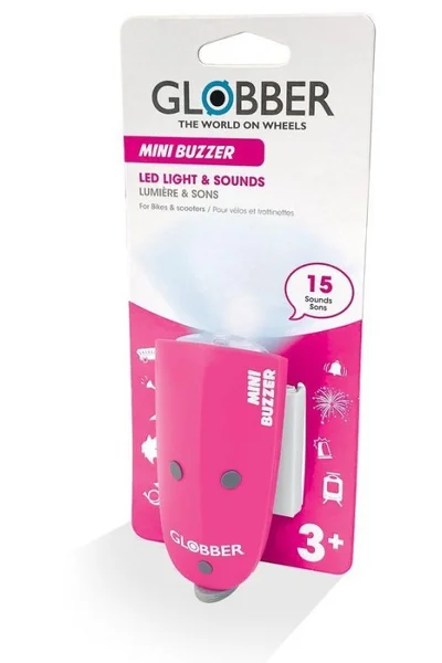 Klaksonové LED světlo Globber Mini Buzzer DE1