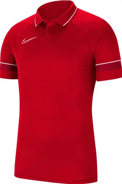 Červené pánské polo tričko Nike Polo Dry Academy 21 M CW6104 657