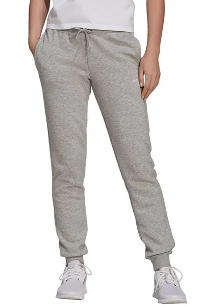 Dámské tepláky adidas Essentials Slim Tapered Cuffed Pant šedé