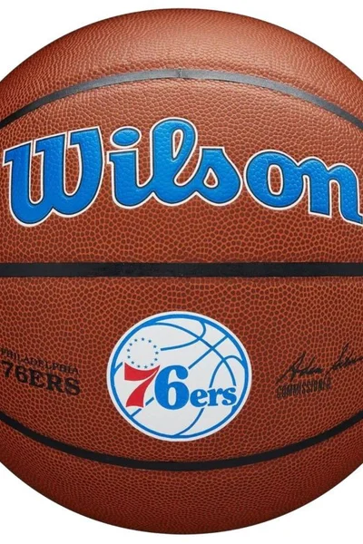Basketbalový míč Wilson Team Alliance Philadelphia 76ers