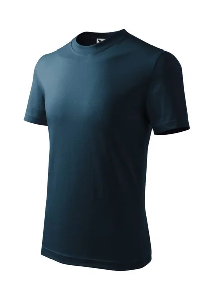 Tmavě modré tričko pro děti Malfini Classic