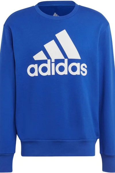 Adidas Pánská Mikina French Terry Big Logo modrá