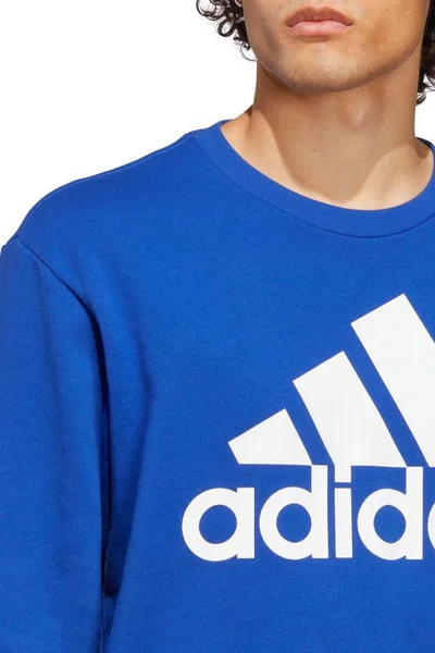 Adidas Pánská Mikina French Terry Big Logo modrá