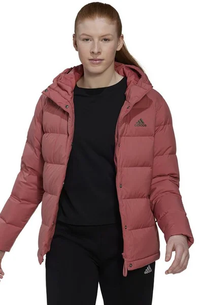 Zimní dámská bunda Helionic Ho od Adidas s péřovou výplní