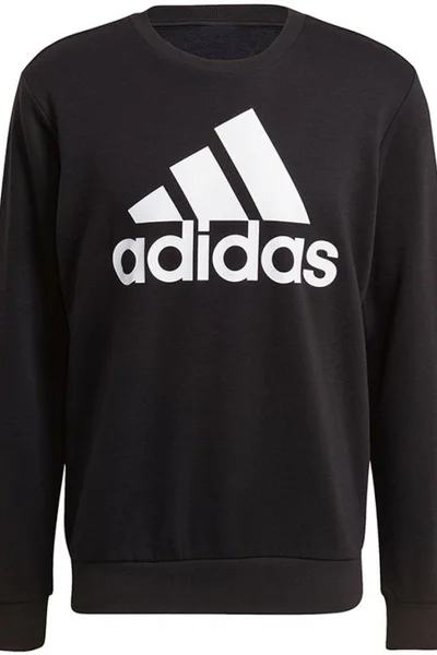 Adidas Pánská Mikina Essentials Černá s Logem