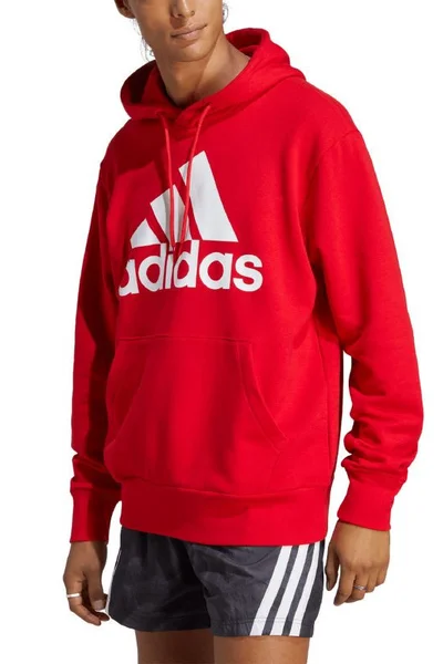 Adidas pánská mikina Essentials s kapucí a velkým logem