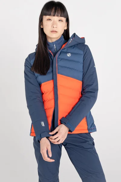 Tmavě modrá dámská lyžařská bunda Dare2B Coded Jacket W4R