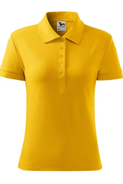 Polo Tričko Malfini Cotton W v Žluté Barvě