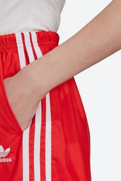 Dámské dlouhé šortky adidas Originals červené