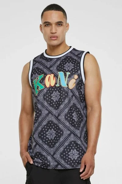 Košile Karl Kani Signature Paisley Basketball Tank M