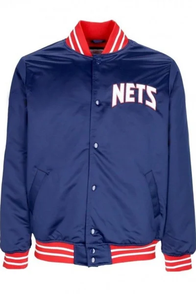 Mitchell & Ness NBA Satinová Bunda New Jersey Nets