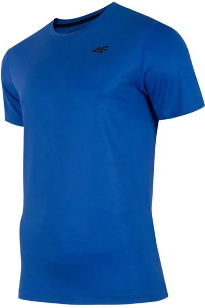 Sportovní modré tričko 4F pro pány s technologií 4FDry