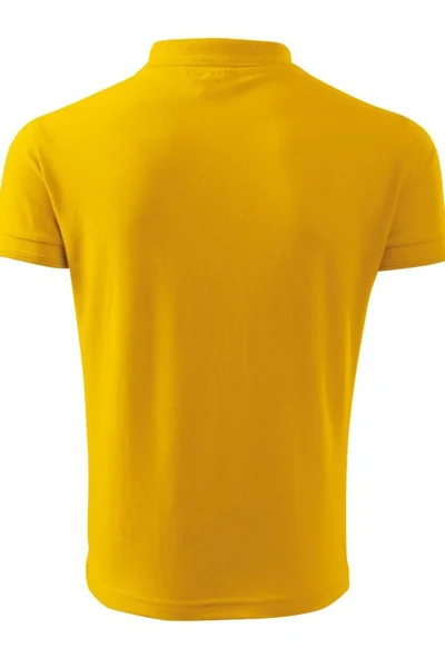 Žluté Pique Polo Tričko Malfini