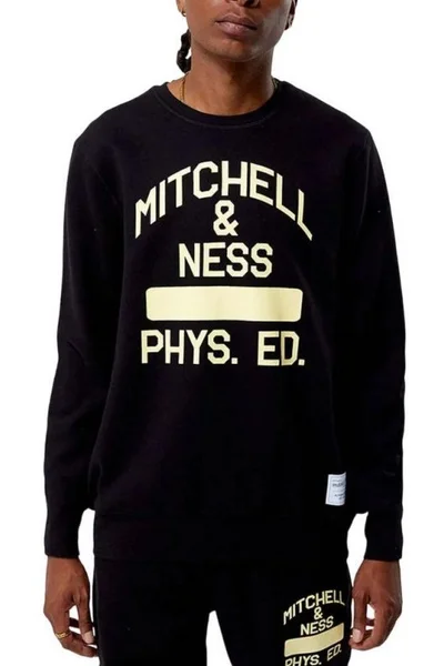 Nesnížena_n_Mitchell & Ness M Graphic Crew Sweatshirt černá