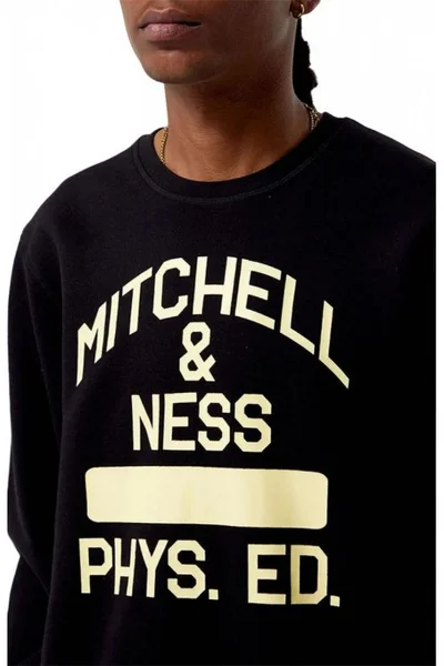 Nesnížena_n_Mitchell & Ness M Graphic Crew Sweatshirt černá