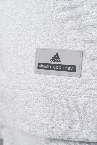 Adidas dámská mikina Stella McCartney s kapucí - šedá